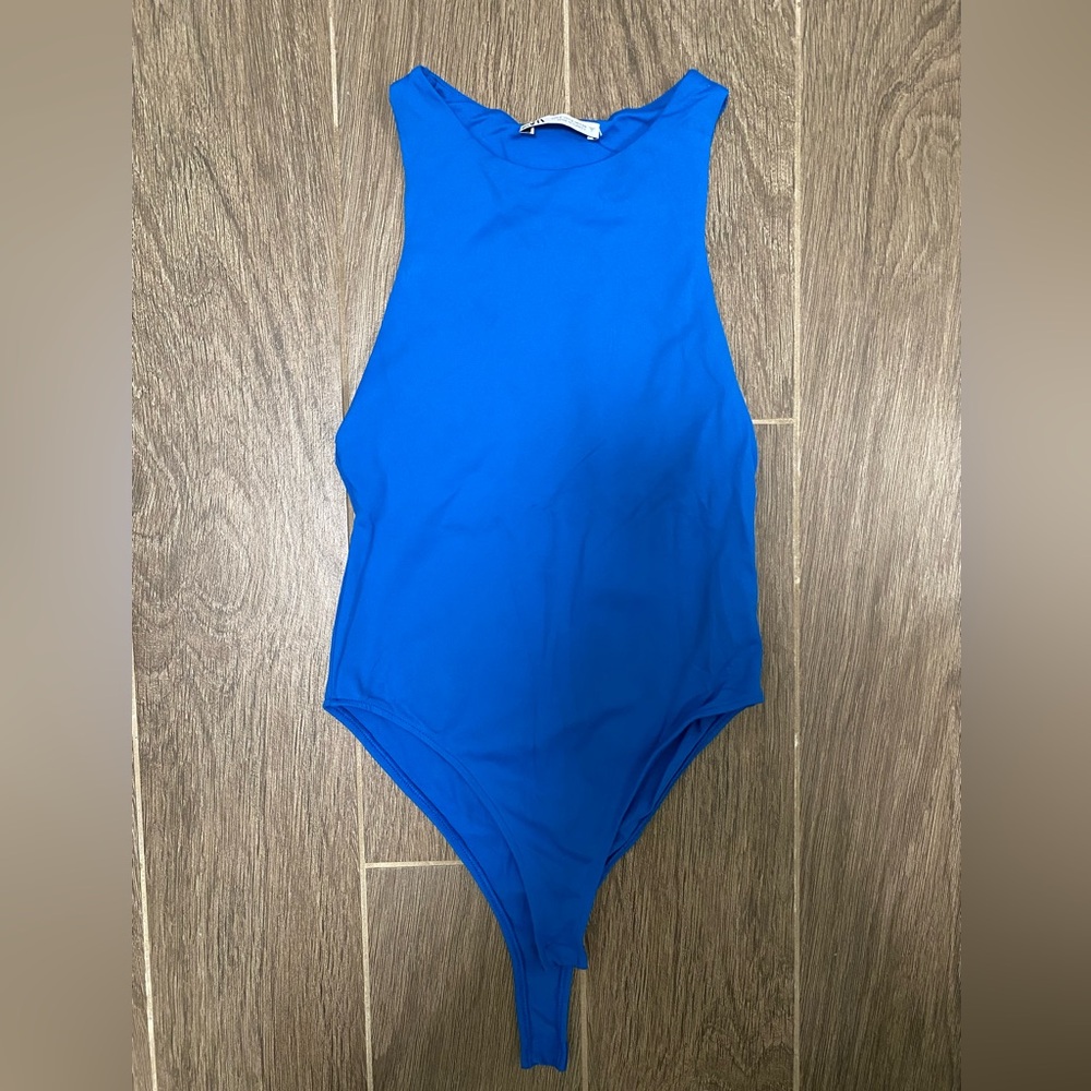 Zara Blue Bodysuit
